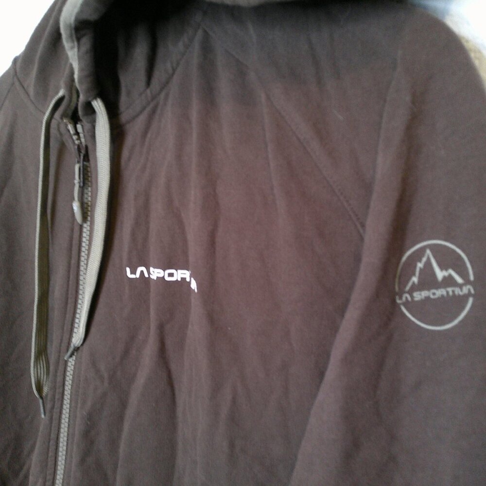 La Sportiva Climbing hoodie large soft best quality ever pro wear - Picture 2 of 2